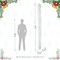 Set of 4 6ft/9ft Pre-Lit Snow Flocked White Pine Christmas Garland,with Warm White/Multi-color G15 Globe LED Lights and Timer, 8 Function
